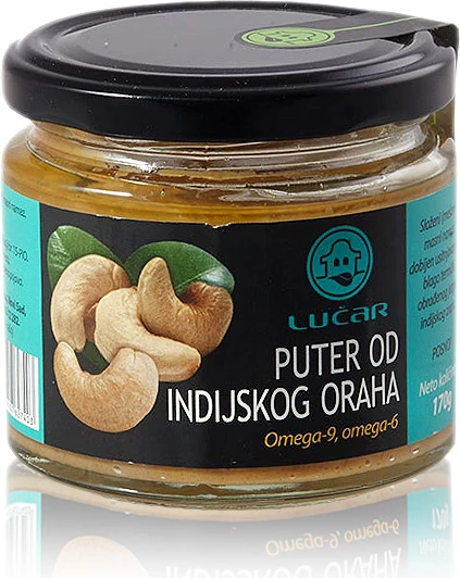 Puter od indijskog oraha 170 g Lučar